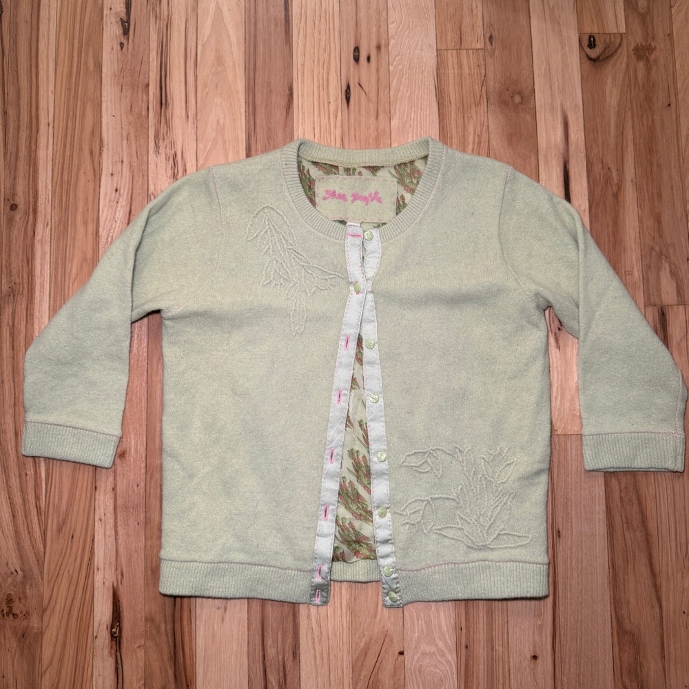 Vintage Free People Wool Angora Blend Cardigan